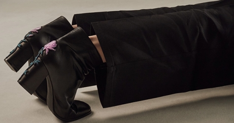 Oбувь с вышивками от российского концепт-стора Nevalenki