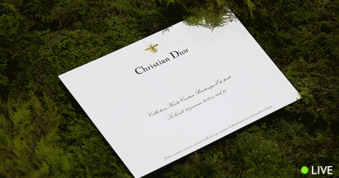 Прямая трансляция показа Dior Haute Couture, весна-лето 2017