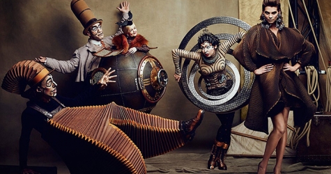 Шапито-шоу: цирковая съемка для октябрьского Fashion Magazine