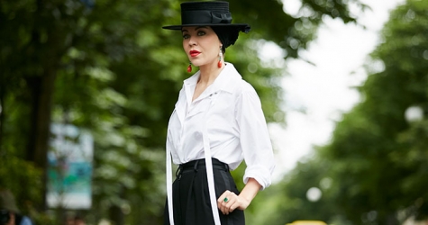 Неделя высокой моды в Париже, осень-зима 2017: street style. Часть 2