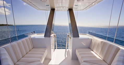 Кинотеатр, бар на сандеке и другие гаджеты современных яхт