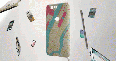 \"Живые\" чехлы для смартфона от Google