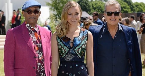 Гости показа Burberry Prorsum, весна-лето 2016