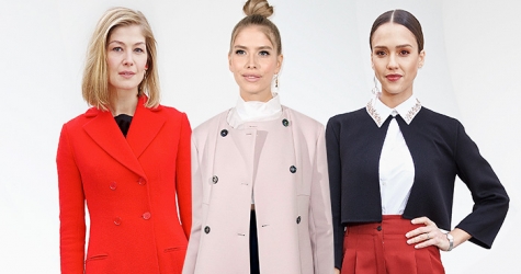 Гости показа Dior в Париже