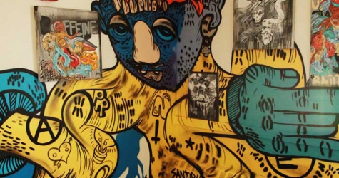 Исчезающая выставка граффити и уличного искусства в Нью-Йорке