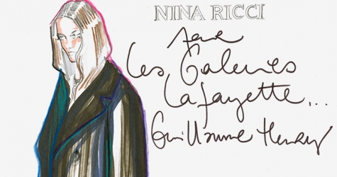 Galeries Lafayette продаст эскизы дизайнеров