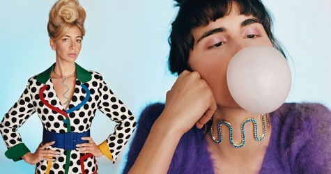 Лукбук коллекции Memphis от Сабины Гетти