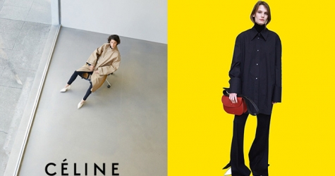 Рекламная кампания Юргена Теллера для Céline