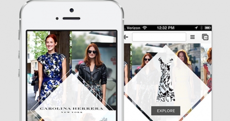 В Carolina Herrera запускают свое мобильное приложение