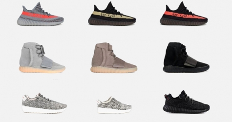Канье Уэст создал онлайн-архив со всеми моделями кроссовок Yeezy 