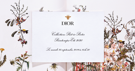 Онлайн-трансляция показа Dior, коллекция весна-лето 2020
