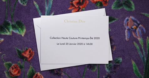 Онлайн-трансляция показа Dior Haute Couture, коллекция весна-лето 2020