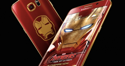 Samsung выпустили Galaxy S6 Edge Iron Man для супергероев