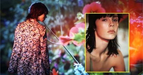 Эди Кэмпбелл в весенней рекламной кампании Jil Sander