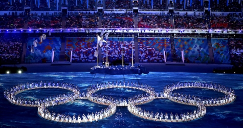 Закрытие XXII Олимпийских игр в Сочи