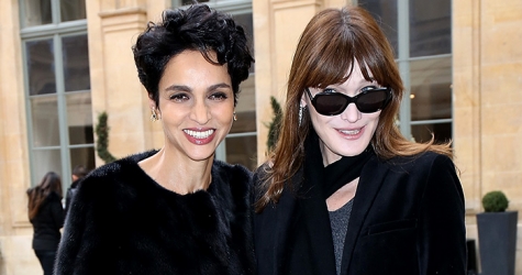 Неделя высокой моды в Париже: гости показа Schiaparelli