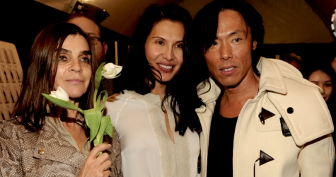 Гости показа Vionnet, осень-зима 2014