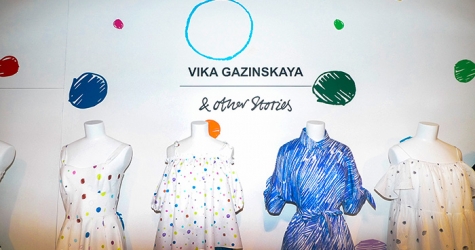 Презентация коллаборации Вики Газинской и & Other Stories в Colette