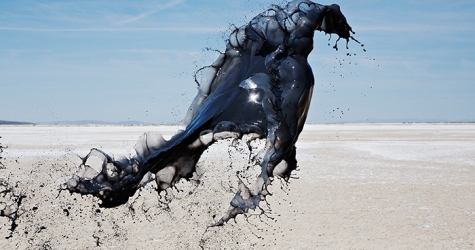 Застывшие краски в форме скульптур от фотодуэта Floto + Warner