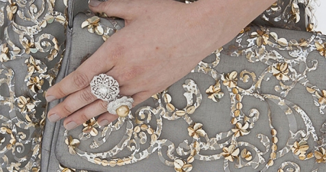 Украшения на показе Chanel Couture, осень-зима 2014