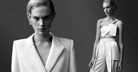 Первая коллекция Давида Кома для Thierry Mugler