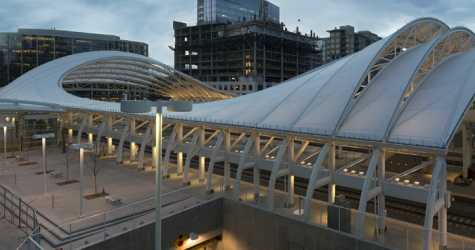 Транспортная развязка-вестибюль в Денвере