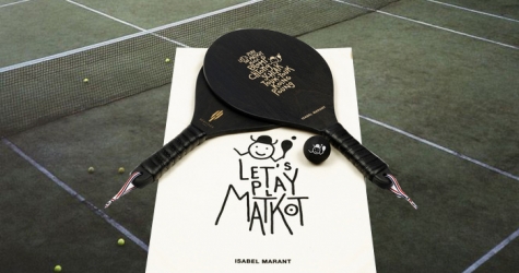 Ракетки для пляжного тенниса от Isabel Marant и Heritage Paris