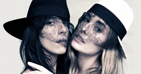 Капсульная коллекция шляп Maison Michel от Карла Лагерфельда