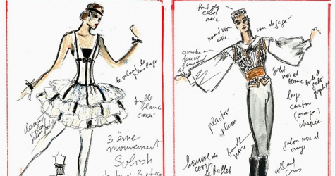 Карл Лагерфельд создал костюмы для Парижской оперы