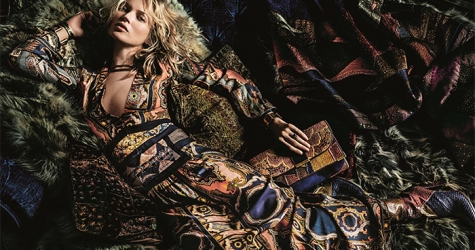 Кейт Мосс в богемной кампании Etro