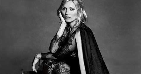 Кейт Мосс в кампании Alberta Ferretti