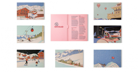 Louis Vuitton представил набор путеводителей по зимним курортам
