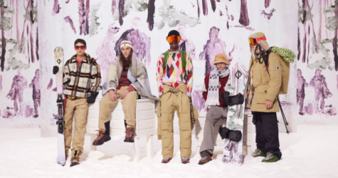 Dior представил сноуборд в коллаборации с художником Питером Дойгом
