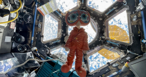 Скульптура российского художника Тараса Желтышева побывала в космосе