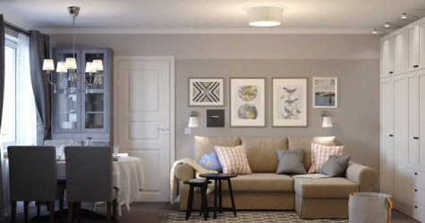 У IKEA появилась библиотека дизайн-проектов для квартир в российских типовых домах