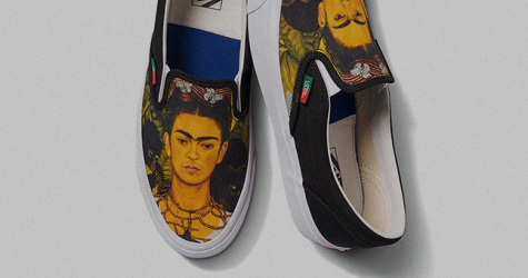 Vans выпустил слипоны с Фридой Кало