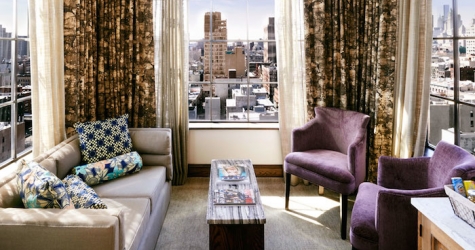 Дизайнерский бутик-отель The Ludlow в Нью-Йорке