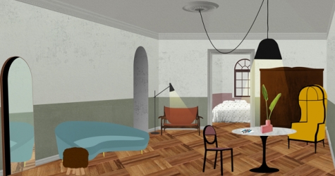 Как создать интерьер квартиры в центре Москвы