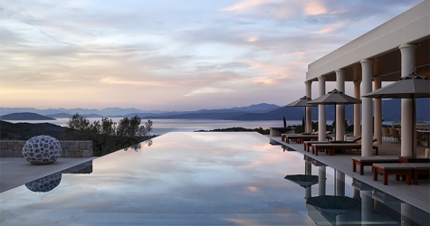 Villa 20 — огромная древнегреческая вилла в Amanzoe