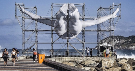 Спортивный дух: гигантские инсталляции в Рио-де-Жанейро