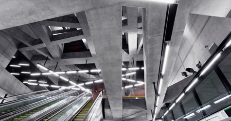 Дизайнерская подземка Будапешта по проекту Spora Architects