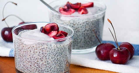 Органический десерт: готовим пудинг из семян чиа