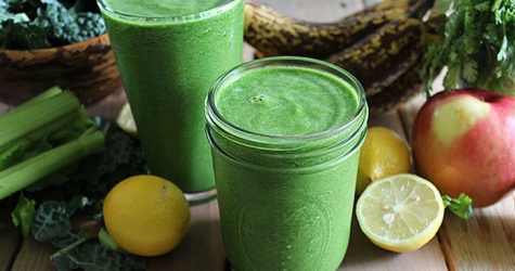 Еще раз о полезном завтраке: рецепты зеленых смузи