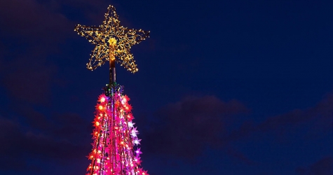 NASA показали, как выглядят новогодние огни из космоса