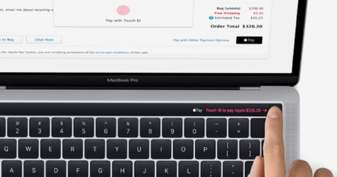 Новый MacBook Pro будет с сенсорным экраном и Touch-ID