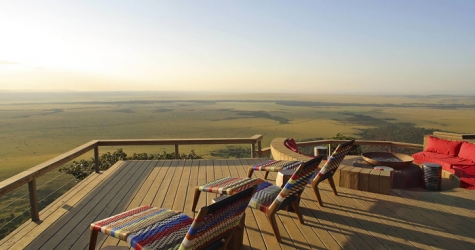 Люкс с видом на Африку: отель Angama Mara в Кении