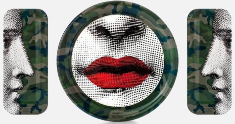 Камуфляжная коллаборация Valentino и Fornasetti