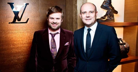 Открытие галереи мужской обуви Louis Vuitton в ЦУМе