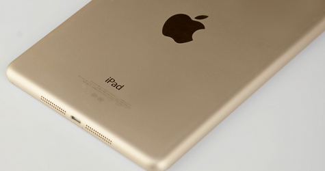 Apple представят в октябре золотой iPad