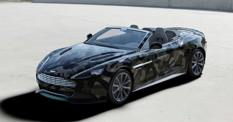 Valentino одели Aston Martin в камуфляж
